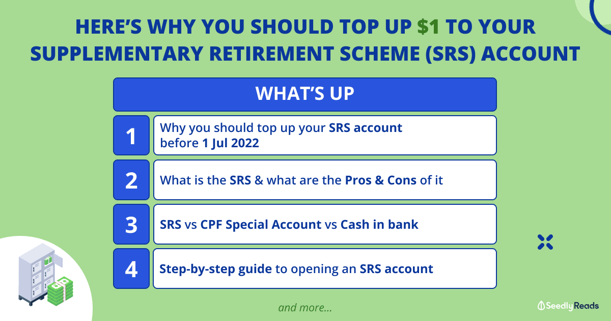 150622 SRS Account Hack_ Why You Should Top Up $1 to Your Supplementary Retirement Scheme Account