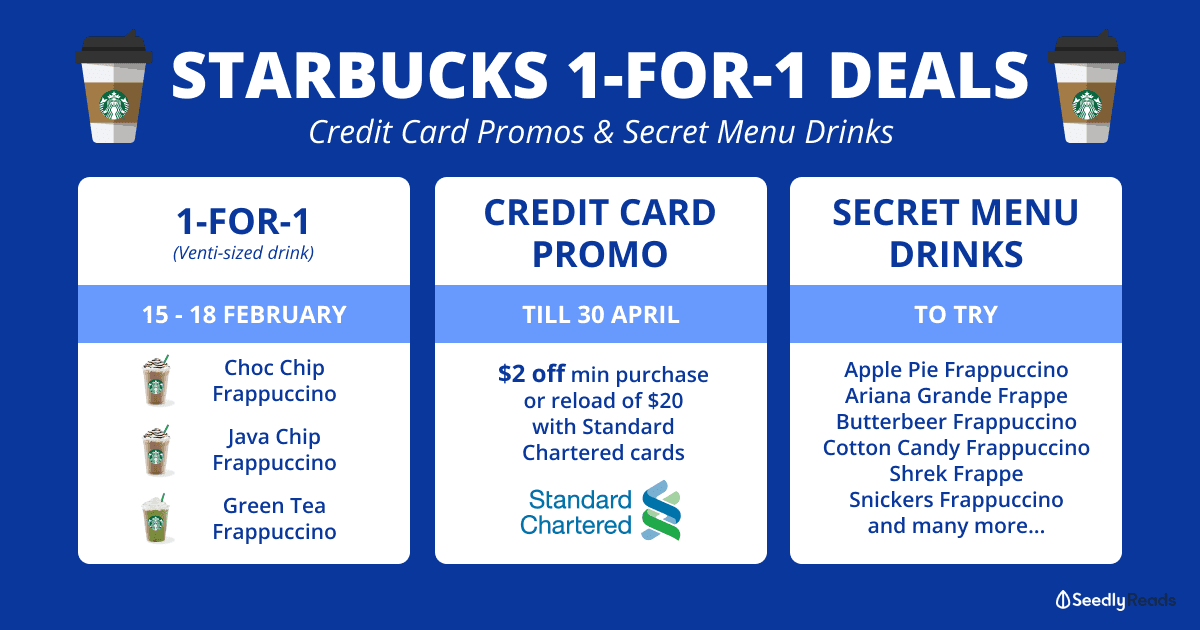 170221 - Starbucks 1-for-1 Deals