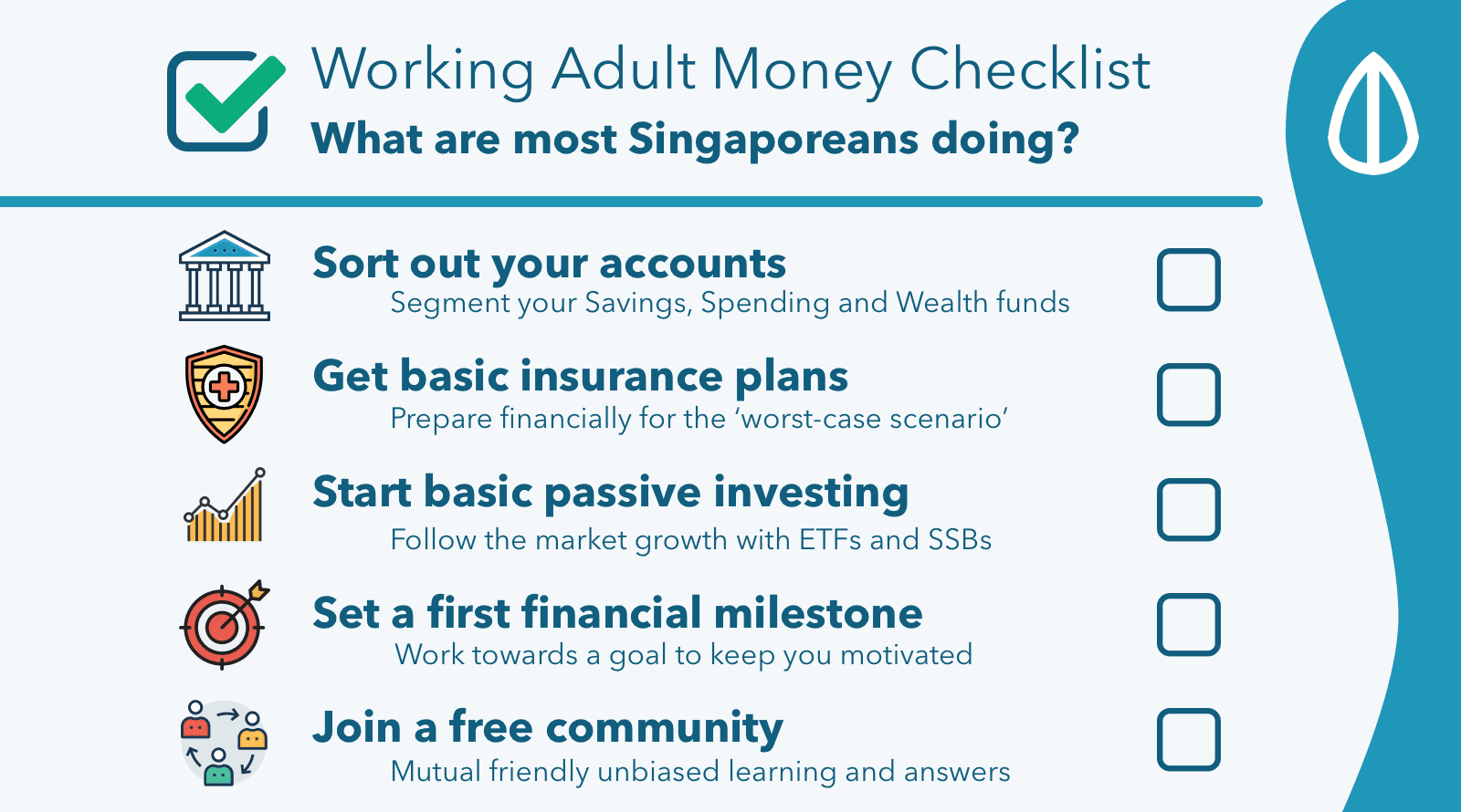 Working Adult Checklist Singapore