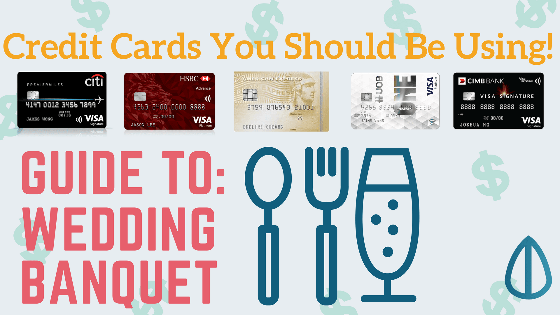 Credit cards to use for wedding