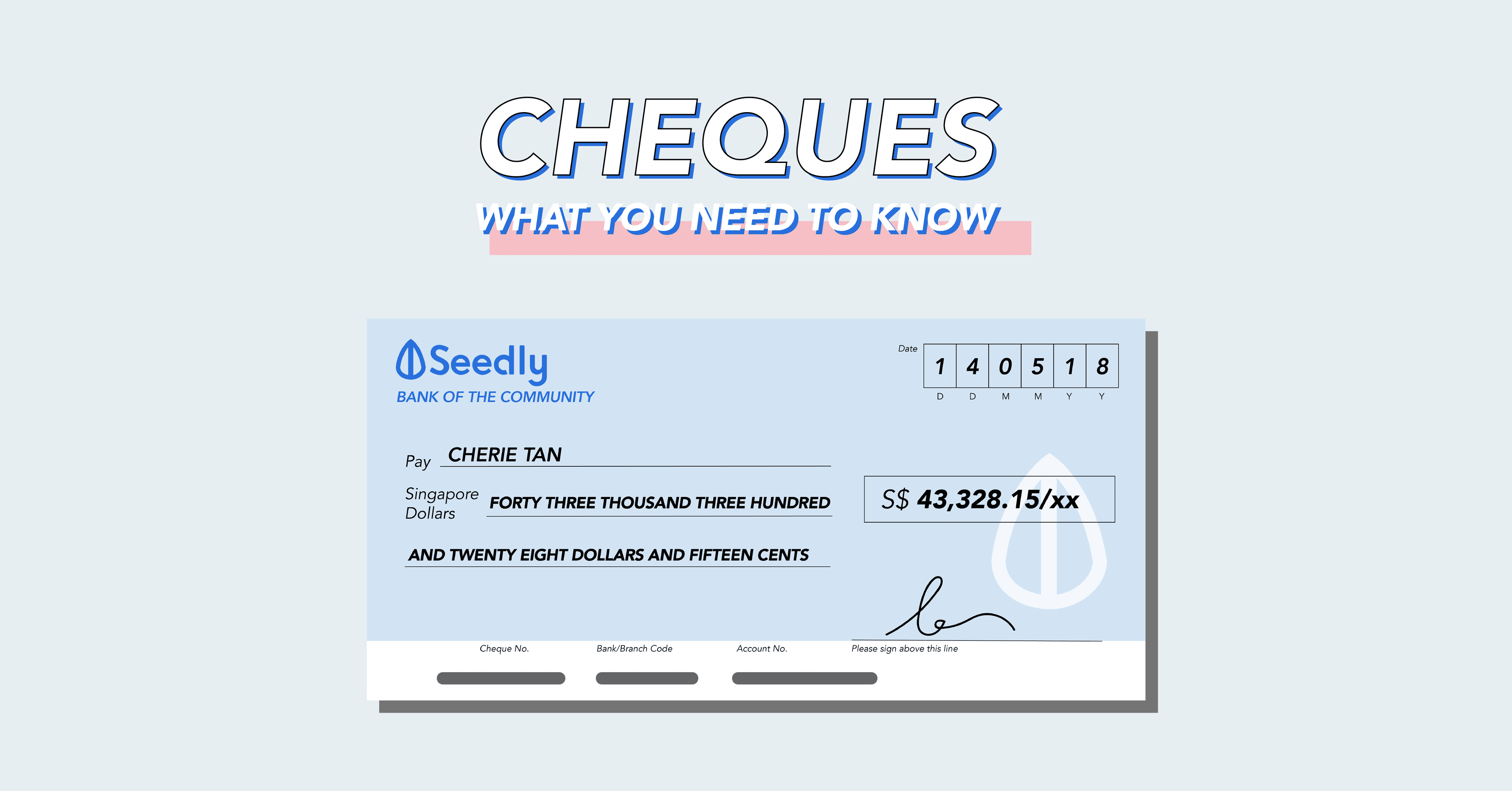 What you need to know about cheques
