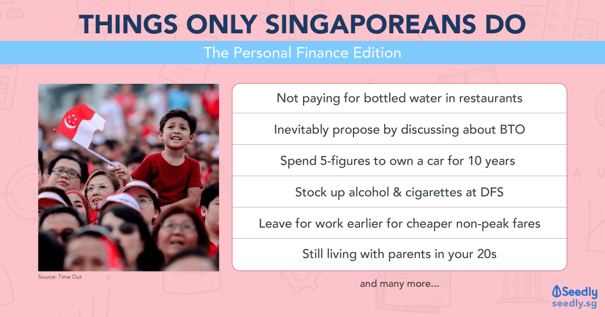 personal finance things only singaporeans do