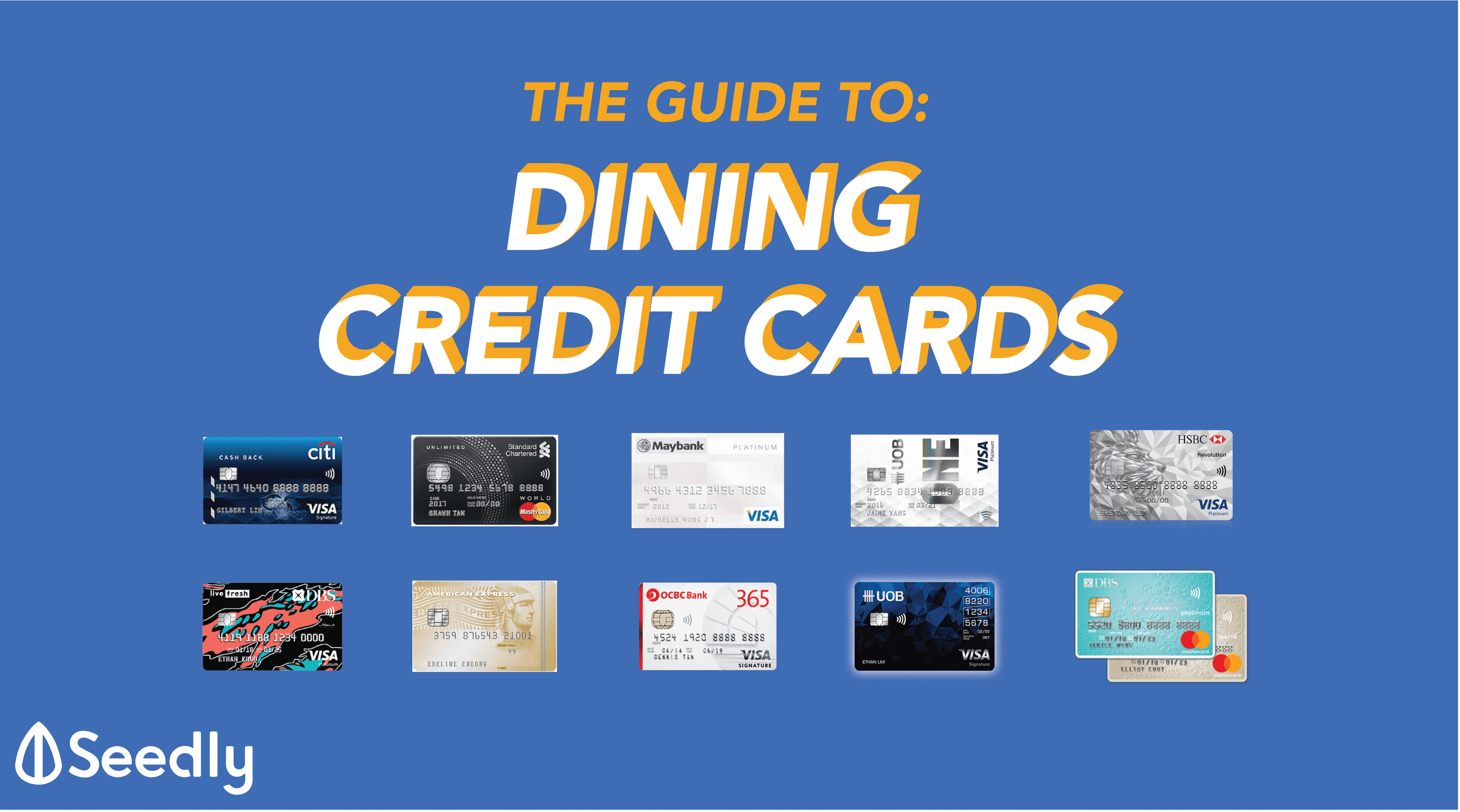 Best dining credit cards singapore 2018