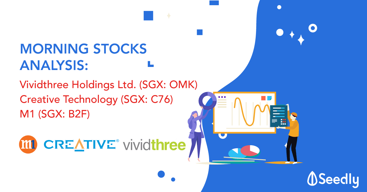 3 Interesting Stocks You Might Have Missed Out – M1, Vividthree, Creative