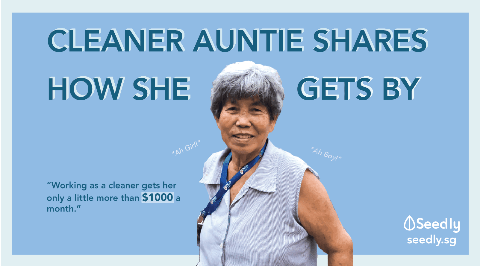 Cleaner Auntie in Singapore. How much they earn?