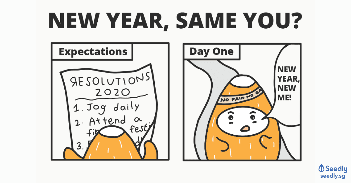New Year's Resolutions Comic