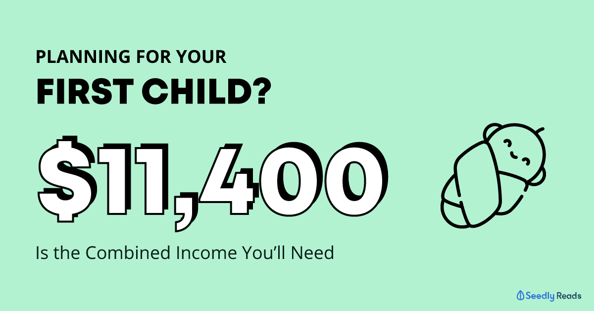 comfortable monthly combined income before deciding to have a first child