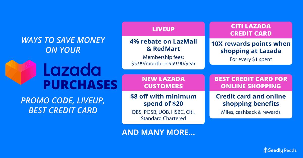 Lazada promo code, credit card deals