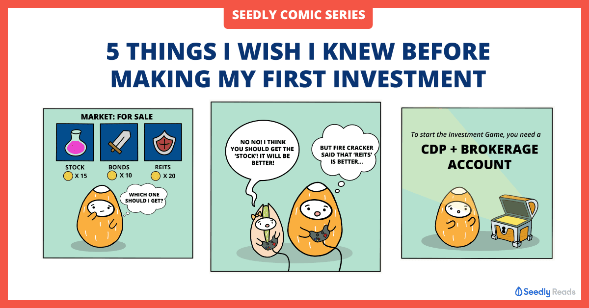 Seedly Comic Things I Wished I Knew Before Making First Investment