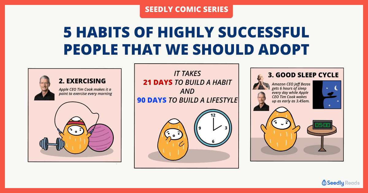 Seedly Habits of Highly Successful People To Adopt