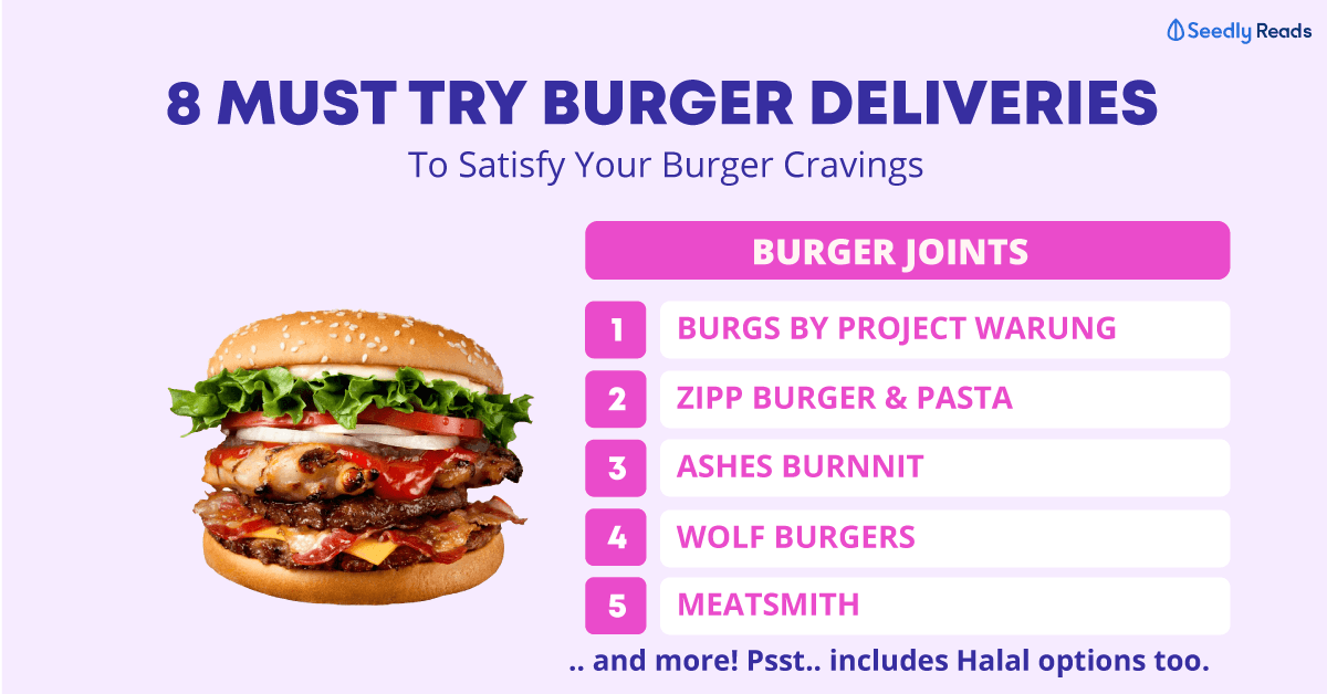 Burgers delivery in singapore
