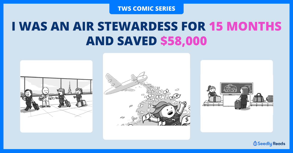 The Woke Salaryman air stewardess save money