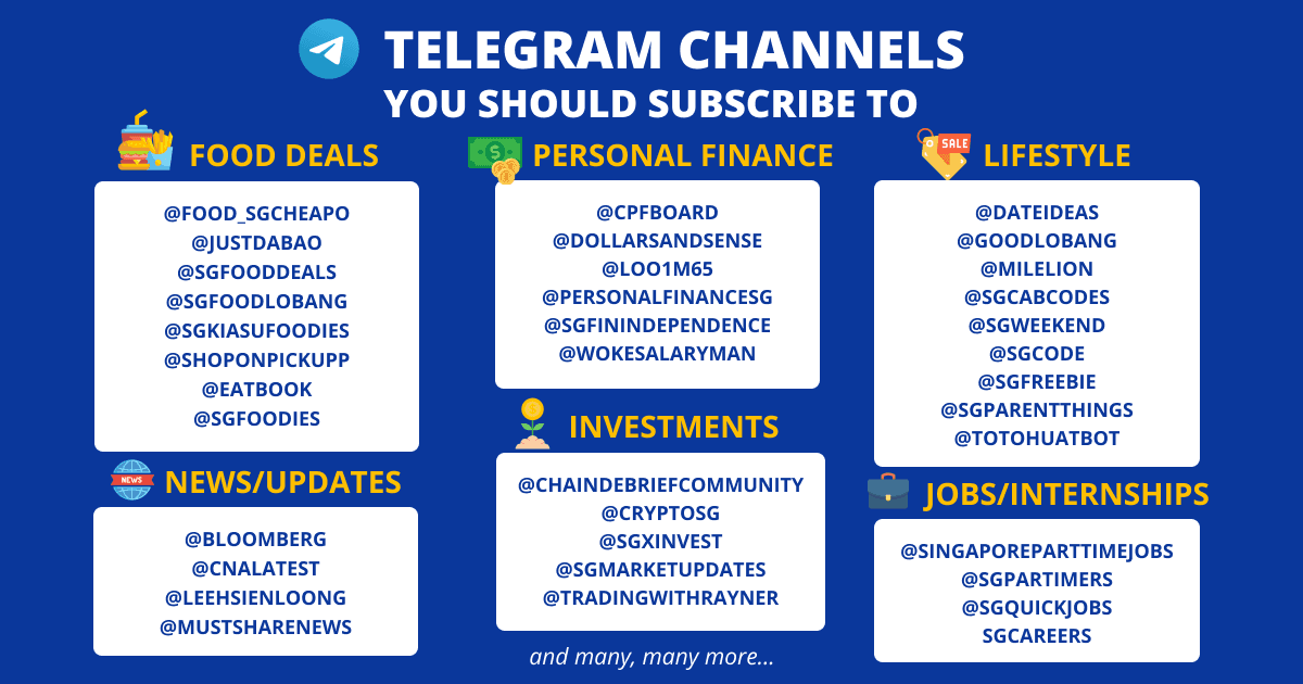 Telegram Channels Singapore