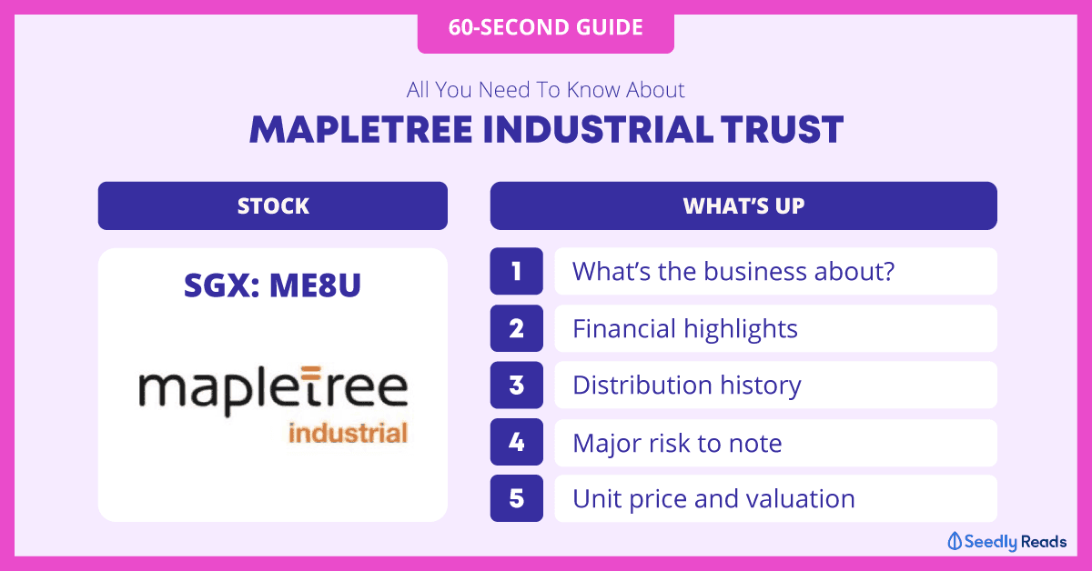 Mapletree Industrial Trust 60-Second Guide Seedly
