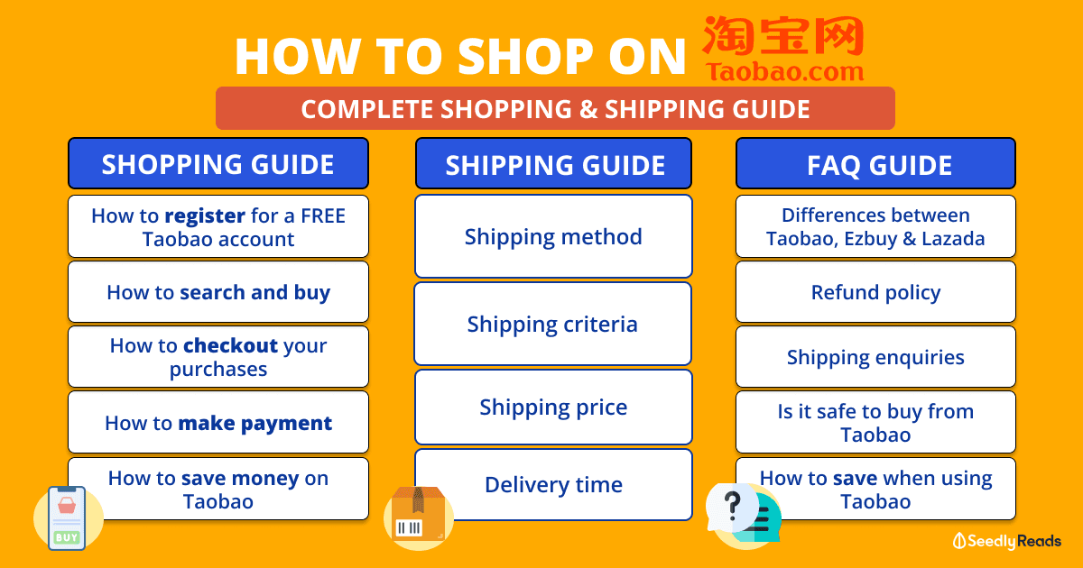 Ultimate Taobao shopping and shipping guide Singapore (2022)