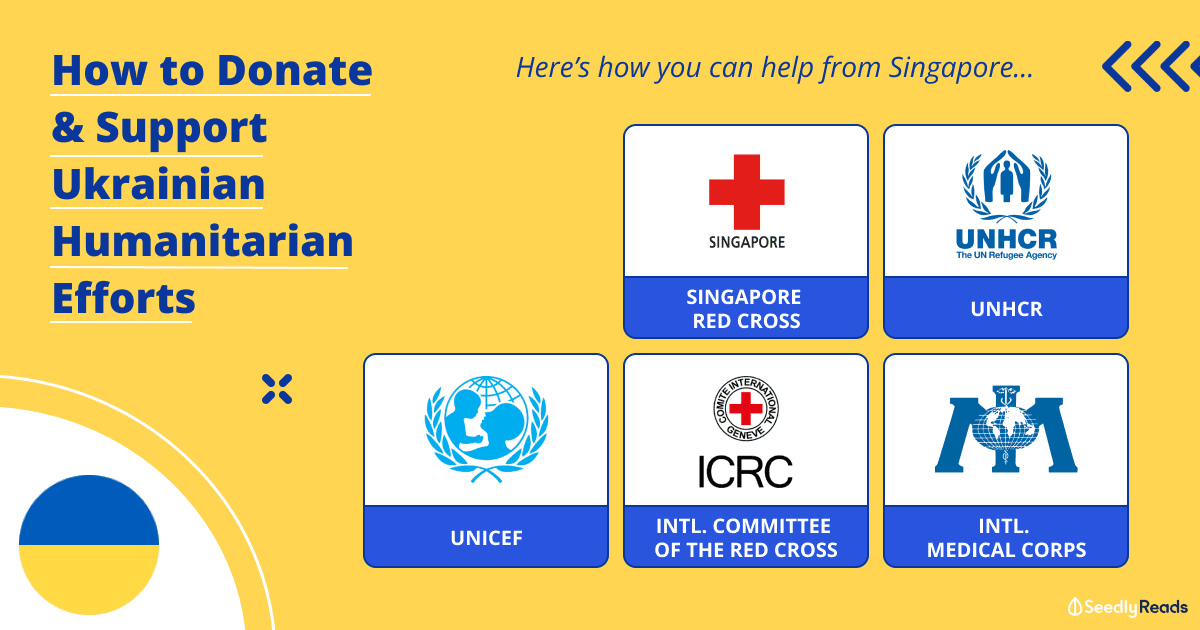 How to Donate and Support Ukrainian Humanitarian Efforts From Singapore