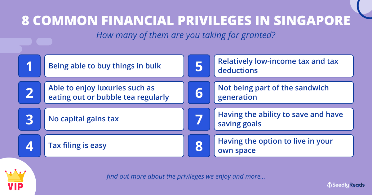 Common Financial Privileges in Singapore We Take For Granted