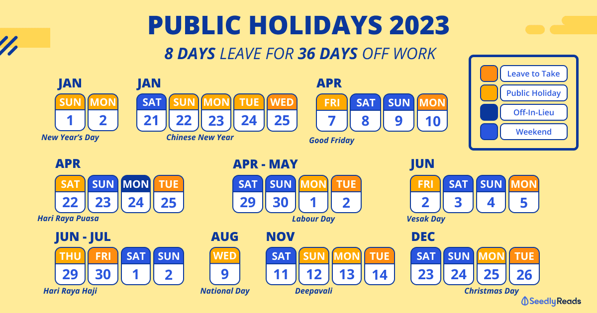301222 Public holiday 2023 Singapore