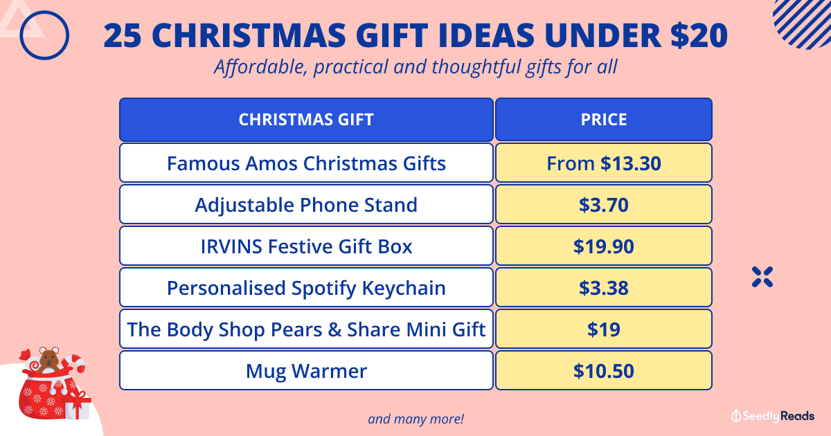 081223 25 Christmas Gift Ideas (Under $20) for Everyone in 2023