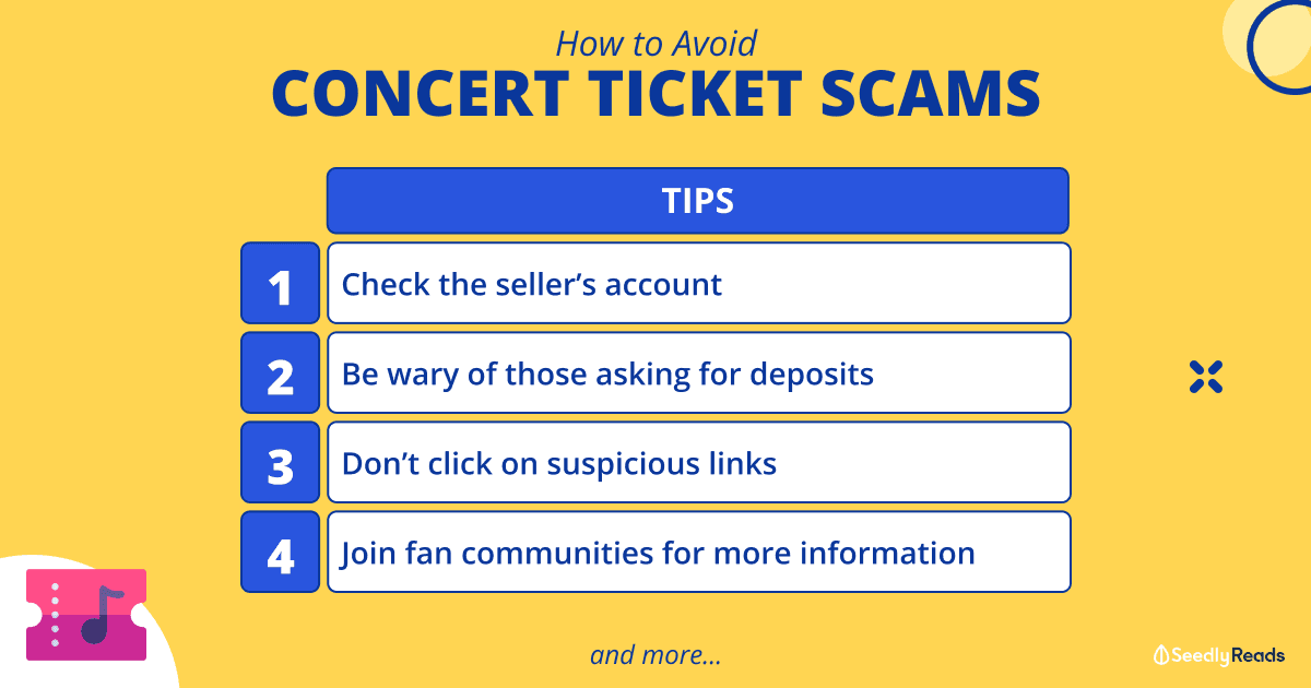 220723 How to Avoid Concert Ticket Scams