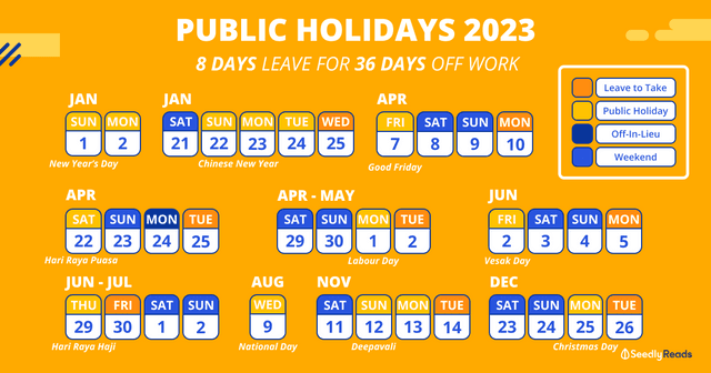 Public Holidays 2023 Singapore: Long Weekends in 2023 + How To Public Holidays 2023 Singapore: Long Weekends in 2023 + How To