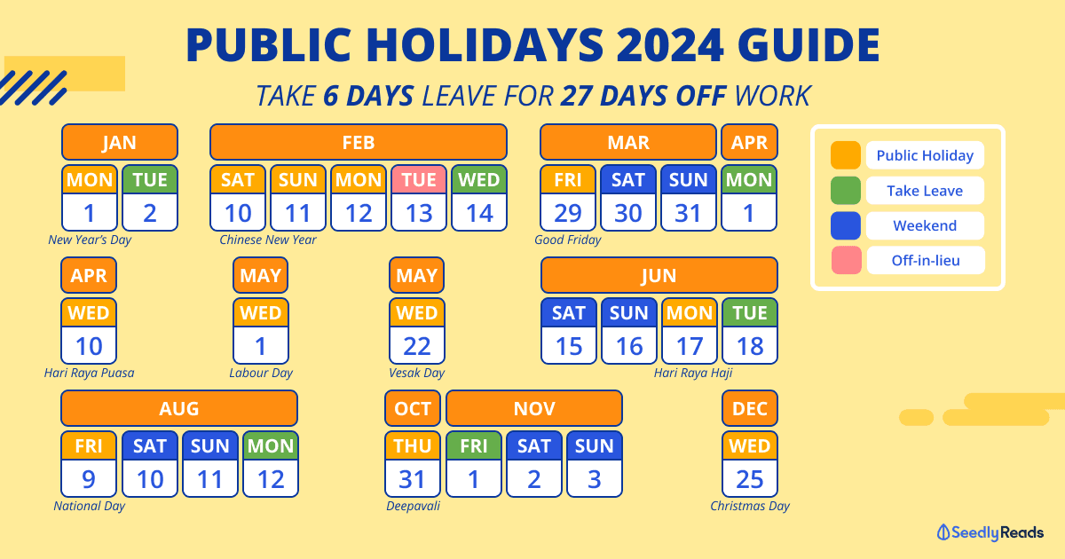 Singapore Public Holidays 2025 & Long Weekend Guide Take 6 Days of